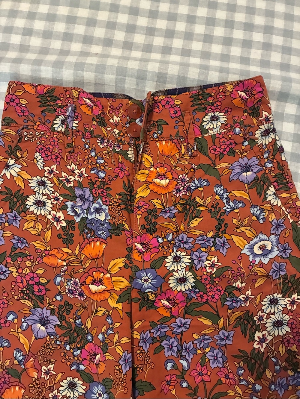 Anthropologie Maeve Flower Power Wide-Leg Pants - Picture 8 of 14